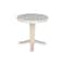 International Concepts 30 in. Solid Wood Round Top Pedestal Dining Table - 29.9 in. High, Unfinished K-30RT-23B - alternate 4